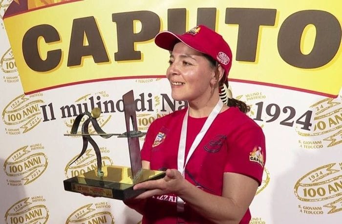 Daniela Zúñiga mejor pizzera mundo