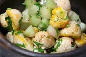 Receta de ensalada de nalca y digueñes