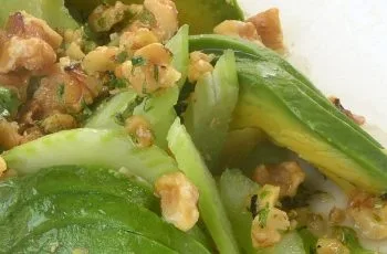 Receta de ensalada de apio, palta y nueces: Perfecta frescura de temporada