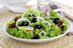 Recetas chilenas: platos típicos y tradicionales de Chile 240 Receta de ensalada de habas chilena