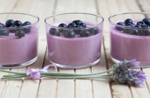 Receta de mousse de arándanos