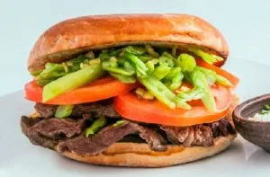 Recetas de sándwiches típicos de Chile 40 Receta de chacarero chileno