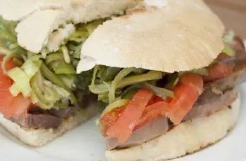 Receta de sándwich de lengua de vaca: Delicioso y laminado la plancha Receta de sándwich de lengua de vaca: Delicioso y laminado la plancha