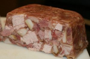 Receta de queso de cabeza