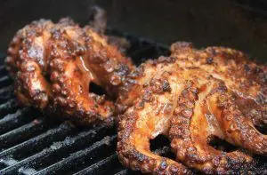 Recetas de aperitivos típicos de Chile 100 Receta de pulpo a la parrilla