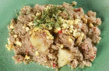 Receta de lawa o mazamorra de quinoa: Aperitivo tradicional andino