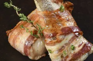 Recetas chilenas: platos típicos y tradicionales de Chile 233 Receta de merluza austral con hierbas y tocino