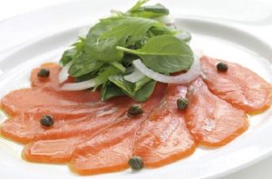 Receta de carpaccio de salmón