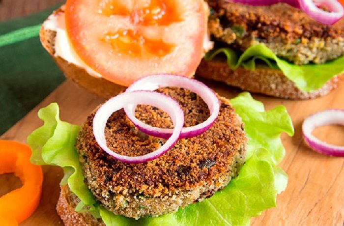 Hamburguesa de cochayuyo Receta de hamburguesa de cochayuyo