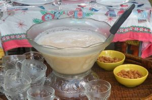 Receta de ponche de chirimoya chilena