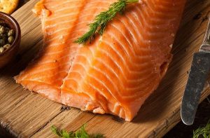 Receta de salmón ahumado chileno