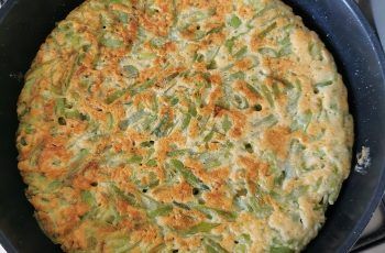 Receta de tortilla de porotos verdes casera: Rápida y deliciosa Receta de tortilla de porotos verdes casera: Rápida y deliciosa
