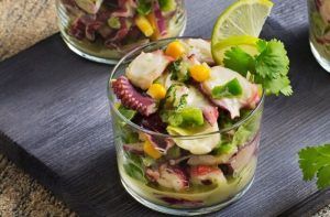 Receta de ceviche de pulpo - Comidas Chilenas