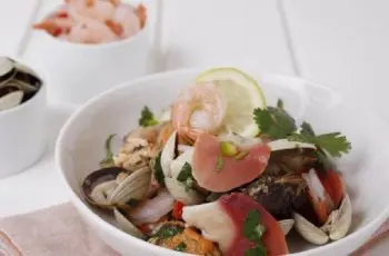 Receta de ensalada de mariscos: Versátiles en toda temporada