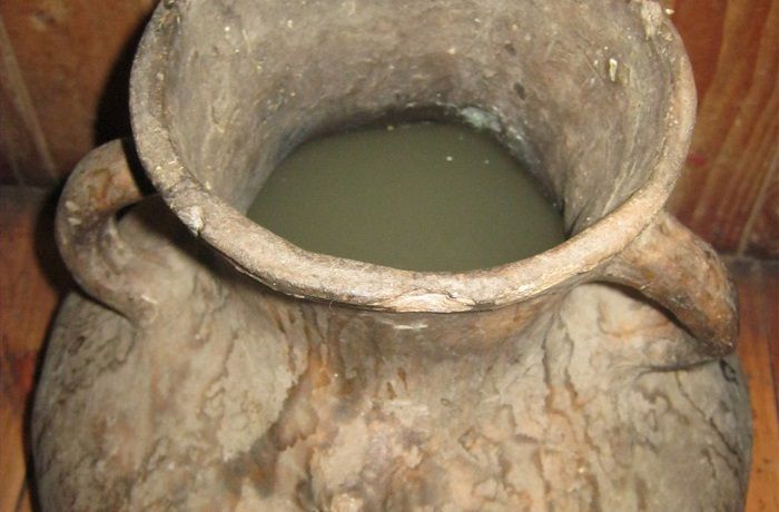 Chicha o muday de arvejas chileno Receta de muday de arveja chileno