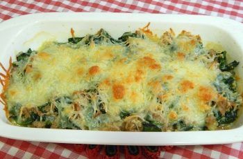 Receta de acelgas gratinadas chilenas Receta de acelgas gratinadas chilenas