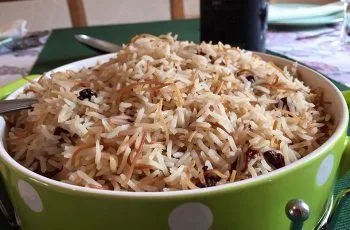 Receta de arroz árabe casero: Sabor auténtico muy fácil de preparar Receta de arroz árabe casero: Sabor auténtico muy fácil de preparar
