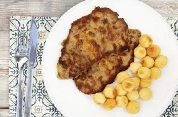 Receta de escalopa con papas duquesas: Receta casera clásica irresistible
