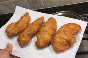 Receta de filetitos de pollo apanado