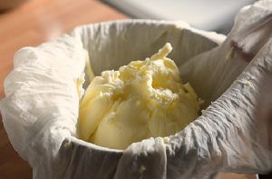 Receta de mantequilla casera