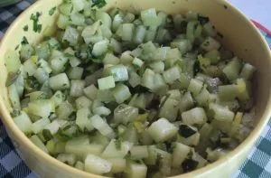 Receta de pebre de nalca chilena