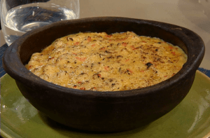 Receta de chupe de pulpo chileno