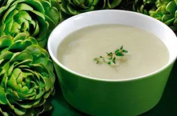 Receta de crema de fondos de alcachofas: Sabrosa, natural y saludable Receta de crema de fondos de alcachofas: Sabrosa, natural y saludable
