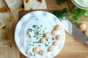 Recetas de salsas y aderezos típicos de Chile 68 Receta de mayonesa de garbanzos