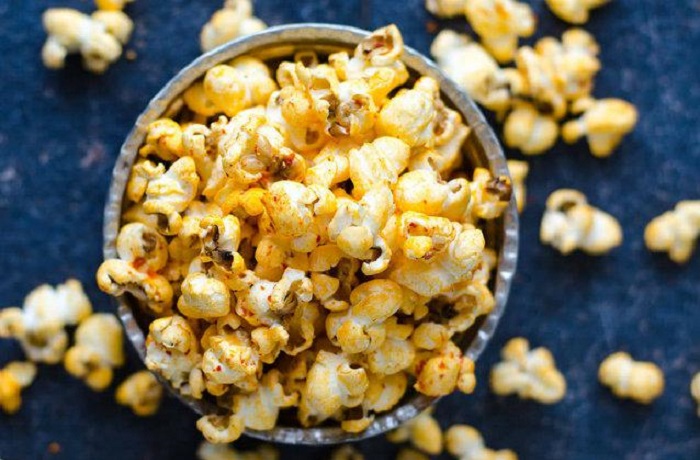 Palomitas saladas con merkén Receta de palomitas saladas con merkén