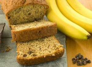 Receta de queque de plátano