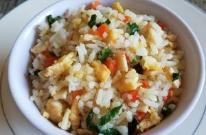 Receta de arroz chaufán