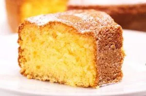 Receta de queque de naranja esponjoso
