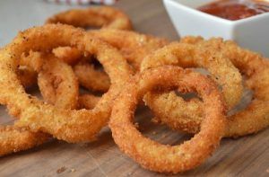 Receta de aros de cebolla