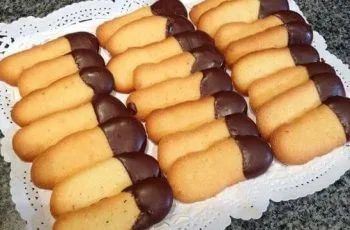 Receta de galletas lengua de gato tradicionales: Caseras, fáciles y deliciosas