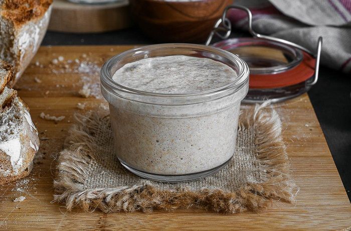 Masa madre natural Receta de masa madre natural