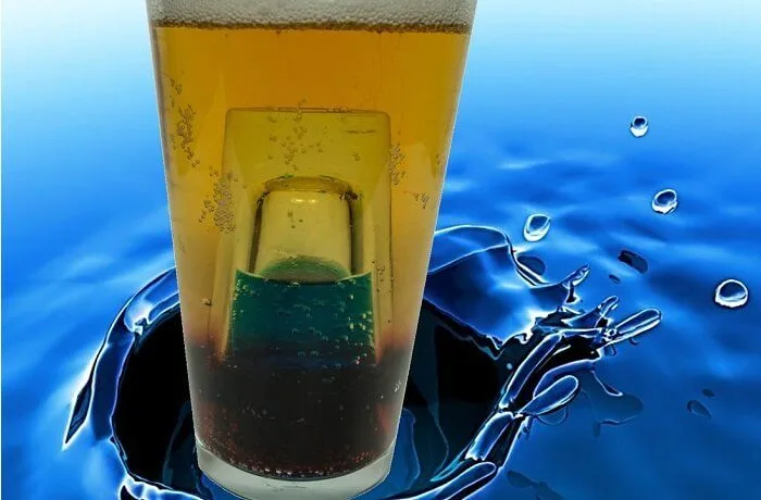 Receta de submarino de cerveza y menta