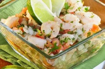 Receta de ceviche de camarones chilenos: Fresco y delicioso para compartir