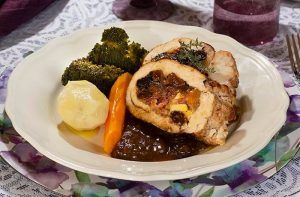 Receta de pechuga de pavo rellena