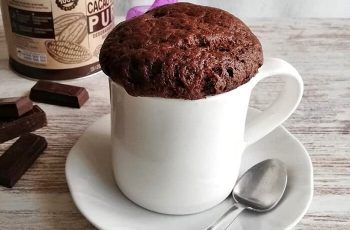 Receta de queque en taza en microondas Receta de queque en taza en microondas