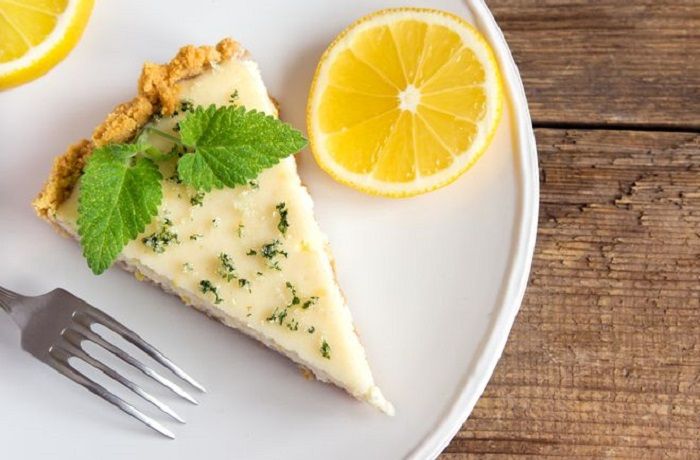 Tarta de limón y leche condensada