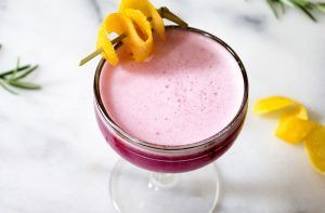 Receta de arándano sour