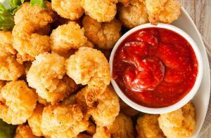 Receta de camarones apanados