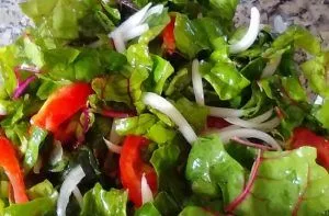 Recetas de ensaladas típicas de Chile 22 Receta de ensalada de acelgas crudas