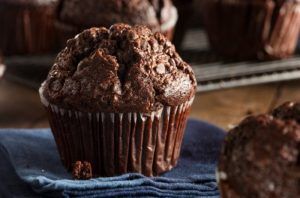 Receta de muffins de chocolate fáciles