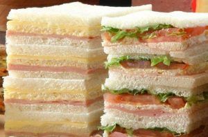 Receta de sándwich de miga chileno