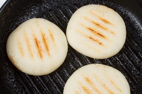 Arepas en plancha Arepas en plancha