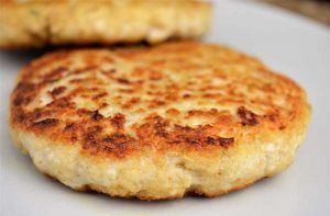 Receta de hamburguesa de pollo