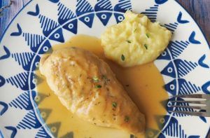 Receta de pollo al jugo