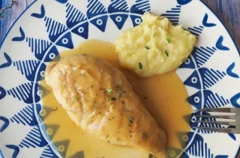 Receta de pollo al jugo con puré casero: Fácil y rápido de preparar Receta de pollo al jugo con puré casero: Fácil y rápido de preparar