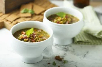 Receta de arvejas partidas con arroz: Guiso casero y reconfortante para 4 personas